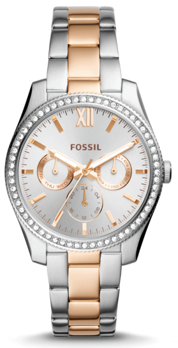 Correa de reloj Fossil ES4316 Acero inoxidable Multicolor 18mm